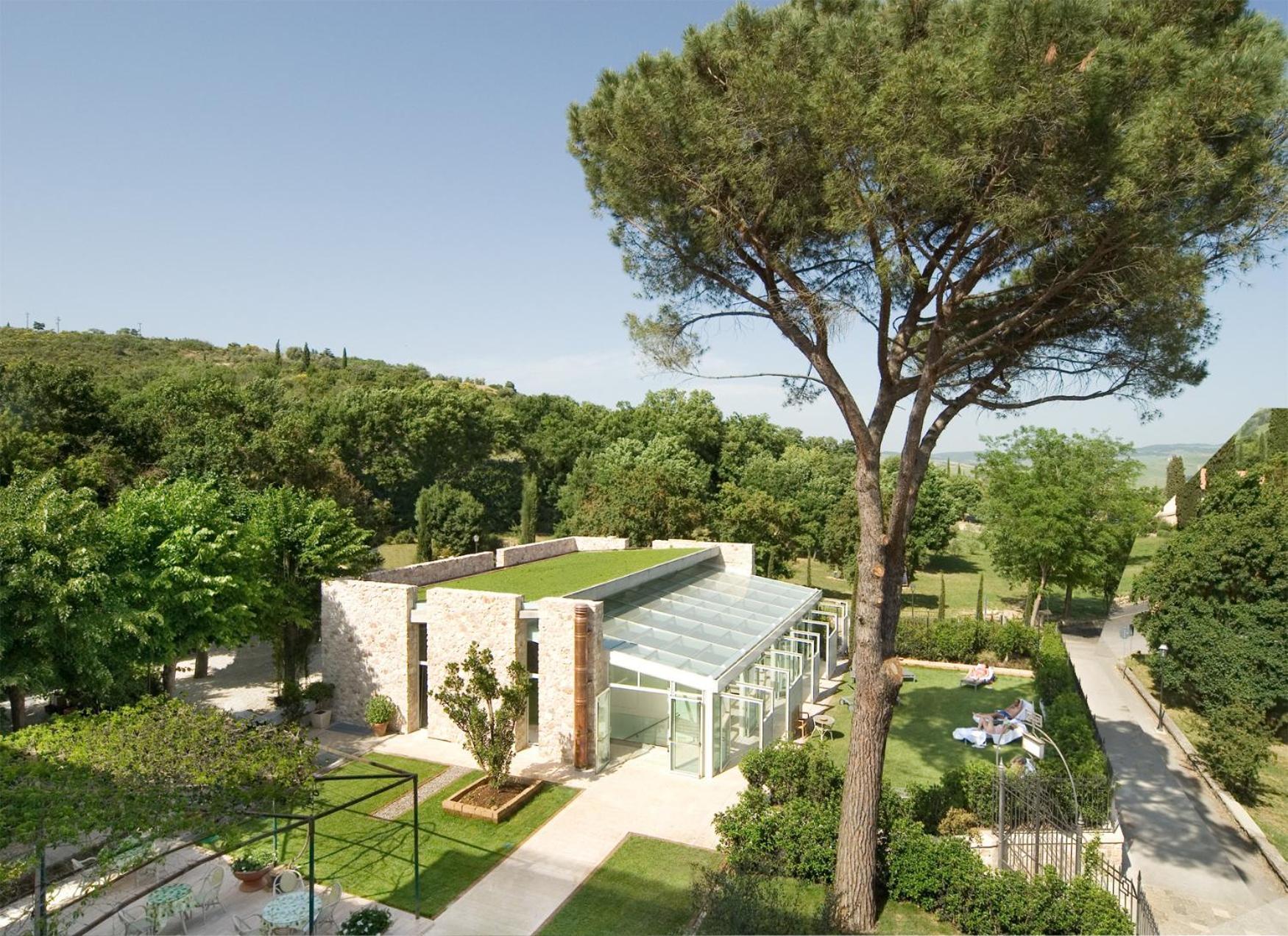 Albergo Le Terme Bagno Vignoni Esterno foto