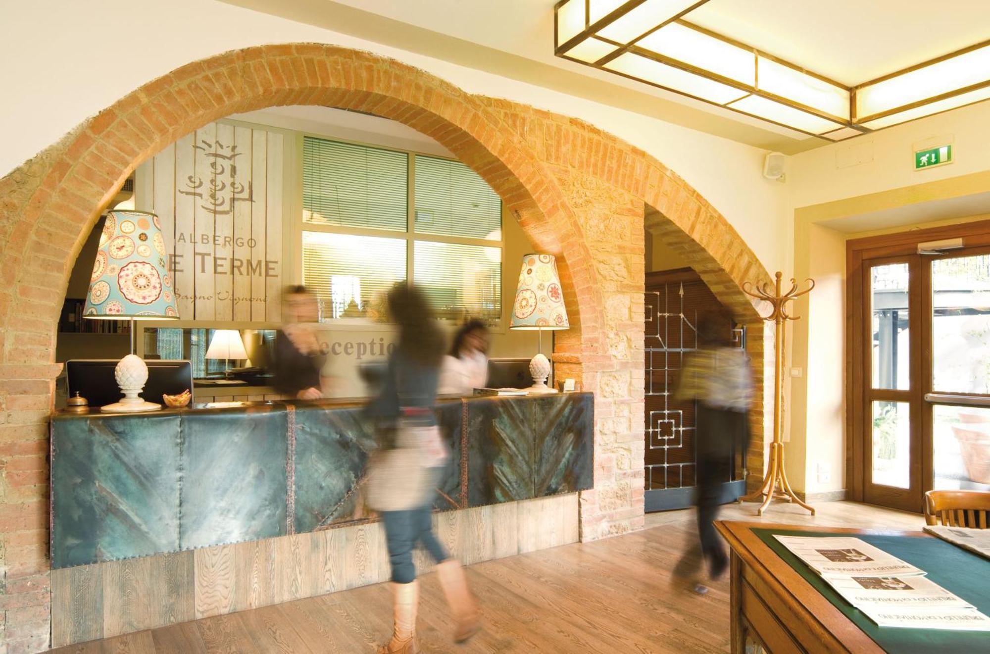 Albergo Le Terme Bagno Vignoni Esterno foto
