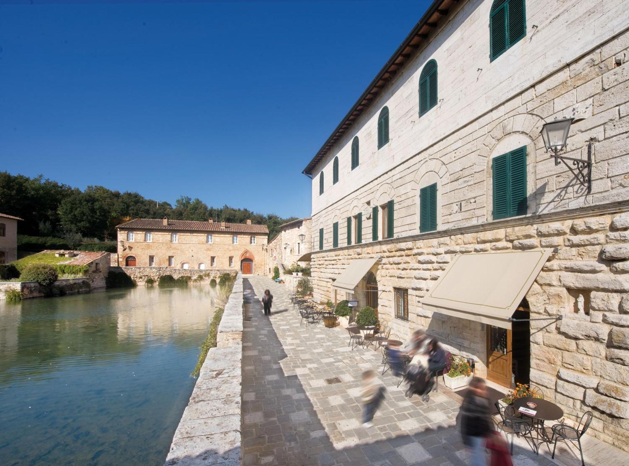 Albergo Le Terme Bagno Vignoni Esterno foto