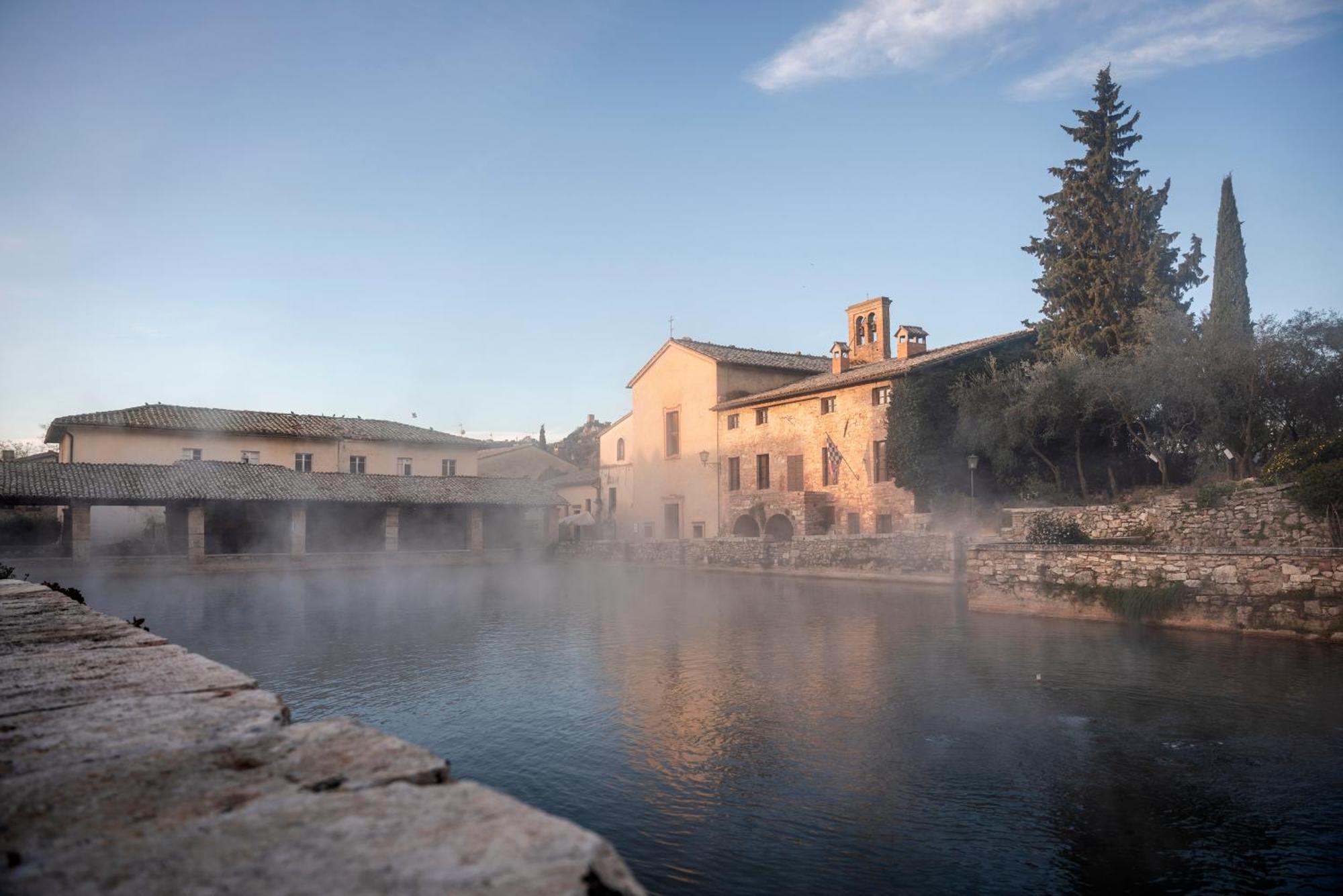 Albergo Le Terme Bagno Vignoni Esterno foto