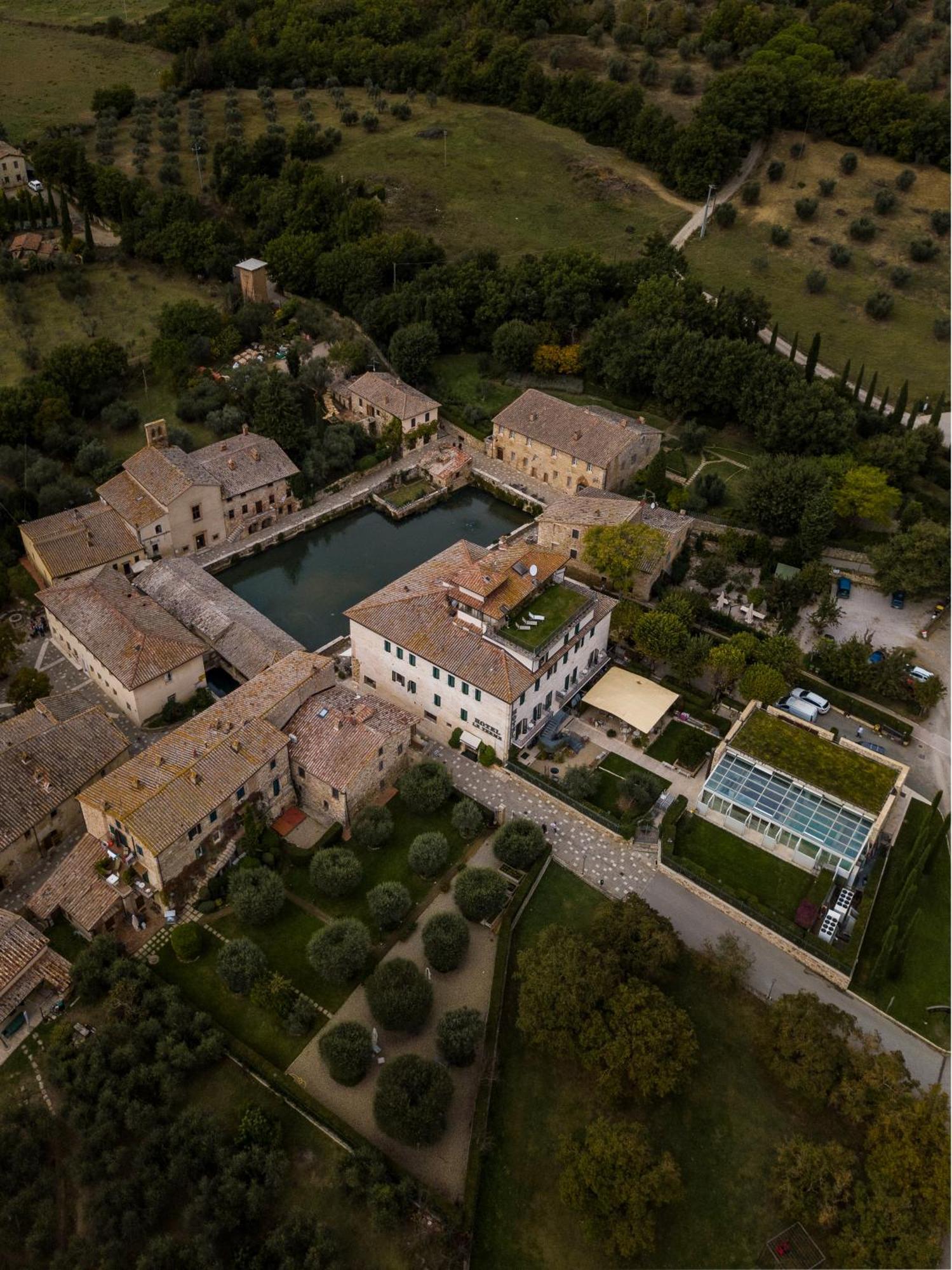 Albergo Le Terme Bagno Vignoni Esterno foto