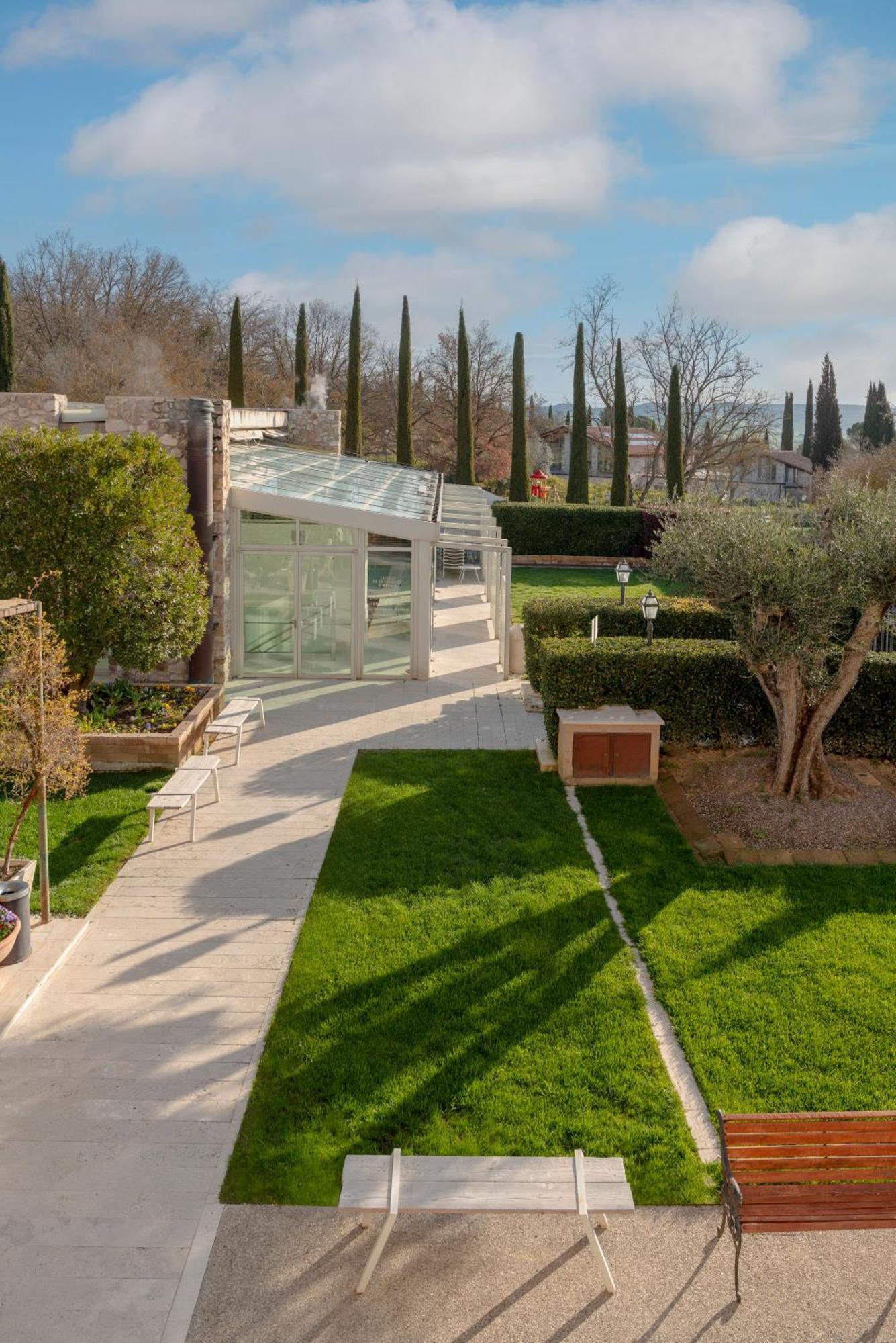 Albergo Le Terme Bagno Vignoni Esterno foto