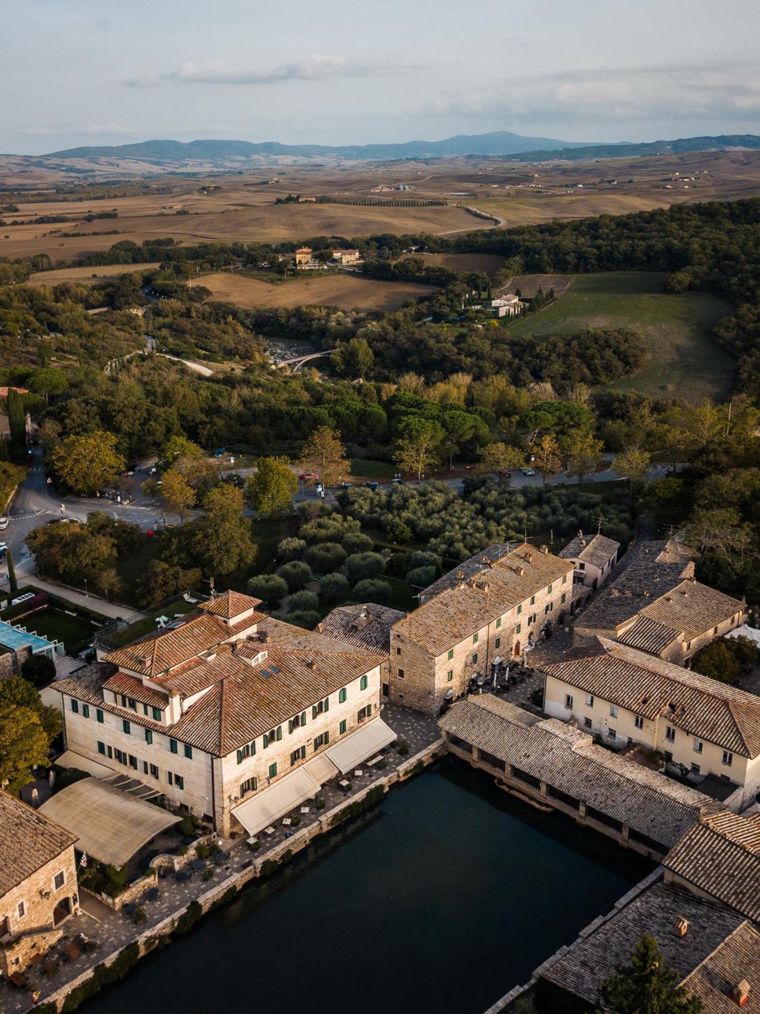 Albergo Le Terme Bagno Vignoni Esterno foto