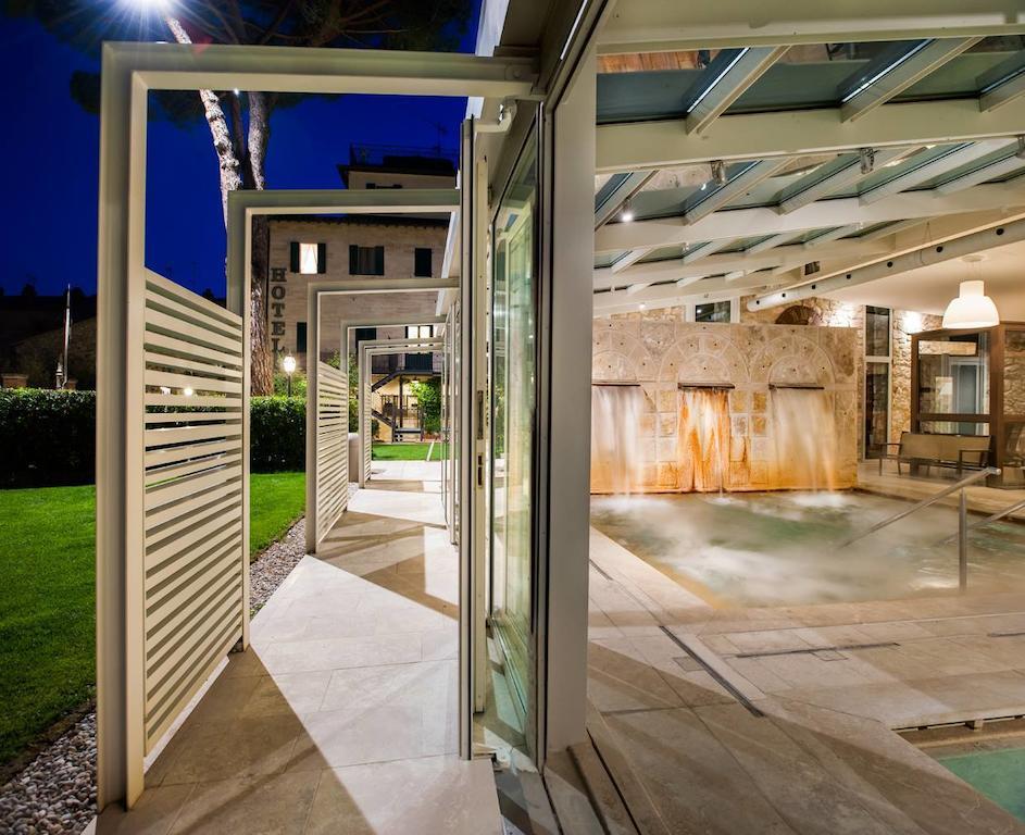 Albergo Le Terme Bagno Vignoni Esterno foto