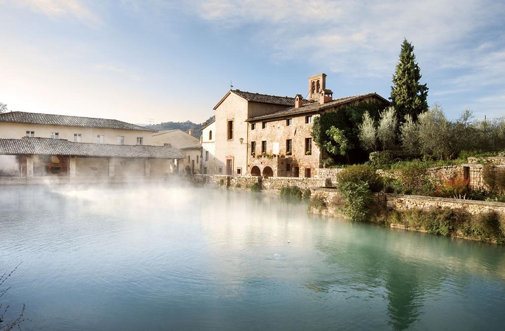Albergo Le Terme Bagno Vignoni Esterno foto
